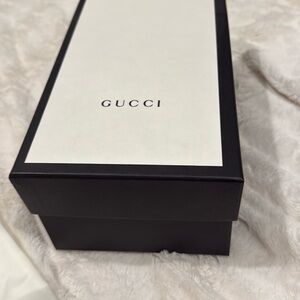 Gucci box w dust bags
